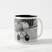 Sopwith Vliegtuig uit Tweekleurige Koffiemok (Voorkant rechts)
