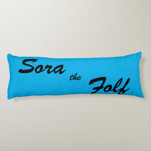 Sora Body Pillow ( 20 x 54 inch) Lichaamskussen (Achterkant)