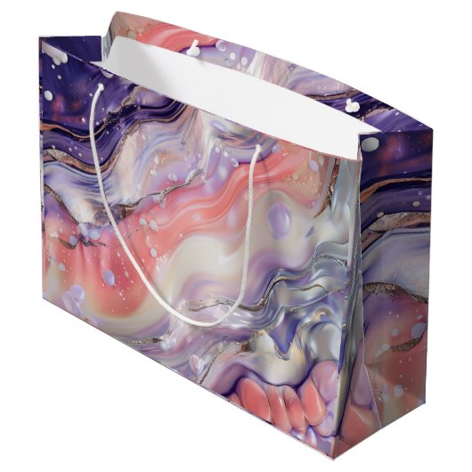 Sorbet Groot Cadeauzakje (Achterkant Gekanteld)