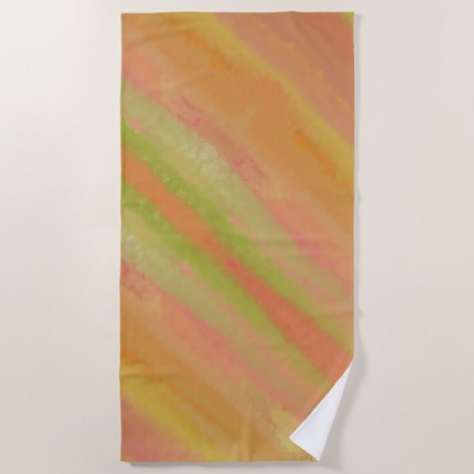 Sorbet is mijn favoriete kleur strandlaken (Voorkant)