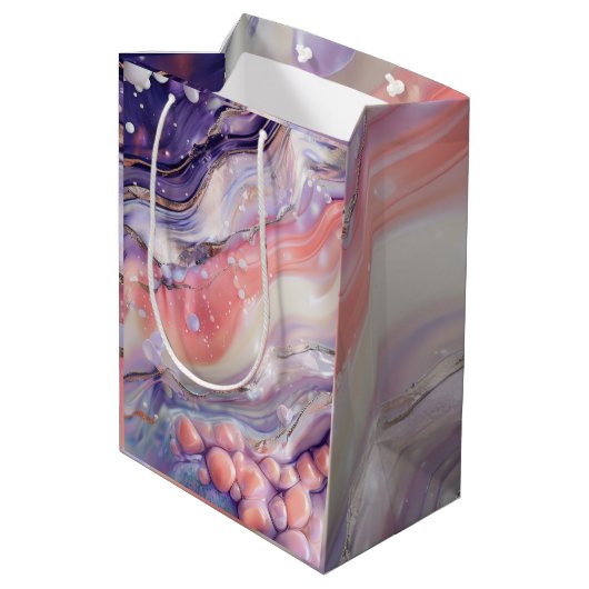 Sorbet Medium Cadeauzakje (Achterkant Gekanteld)