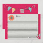 Sorbet Pinks Recipe Kaarten (Voorkant / Achterkant)