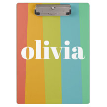 Sorbet Rainbow Kleuren Aangepaste Naam Zomer