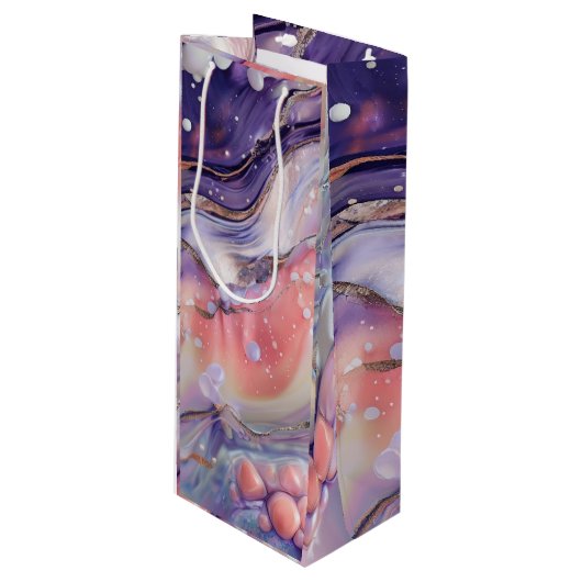 Sorbet Wijn Cadeautas (Voorkant Gekanteld)