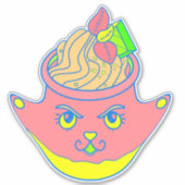 Sorbetsijs Sticker (Voorkant)