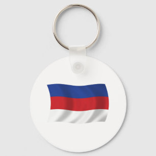 Sorbische Vlag Sleutelhanger