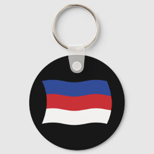 Sorbische Vlag Sleutelhanger