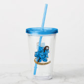 Sorcerer Dice Design Acryl Drinkbeker (Achterkant)