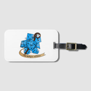 Sorcerer Dice Design Bagagelabel