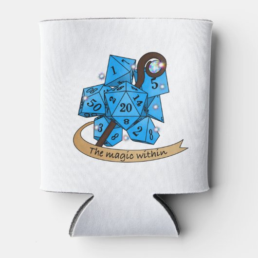 Sorcerer Dice Design Blikjeskoeler (Voorkant)
