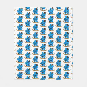 Sorcerer Dice Design Fleece Deken