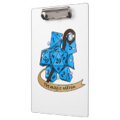Sorcerer Dice Design Klembord (Links)