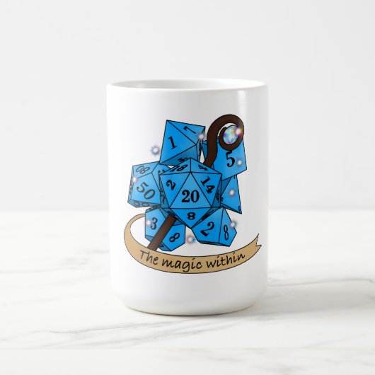 Sorcerer Dice Design Koffiemok (Center)