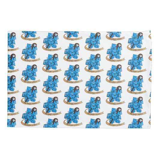Sorcerer Dice Design Kussensloop (Achterkant)