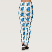 Sorcerer Dice Design Leggings (Achterkant)
