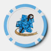 Sorcerer Dice Design Poker Chips (Achterkant)