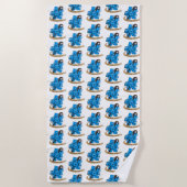 Sorcerer Dice Design Strandlaken (Voorkant)