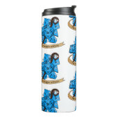 Sorcerer Dice Design Thermosbeker (Gedraaid links)