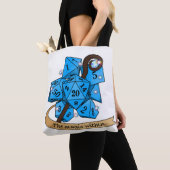 Sorcerer Dice Design Tote Bag (Dichtbij)
