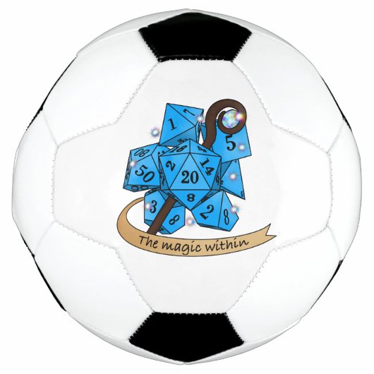 Sorcerer Dice Design Voetbal (Voorkant)