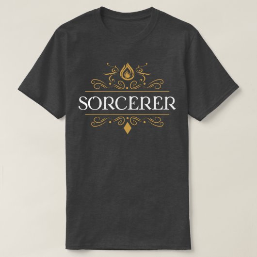 Sorcerer Slay Draken in Dungeons T-shirt (Design voorkant)