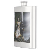 Sorceress Black Dragon Fantasy Wit Flacon (Links)