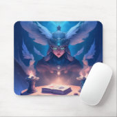 Sorceress  Getting Ready To Cast Spell Muismat (Met muis)