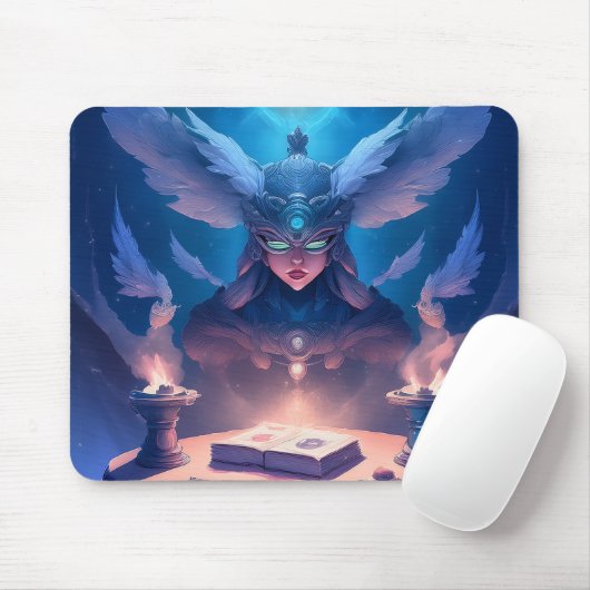 Sorceress  Getting Ready To Cast Spell Muismat (Met muis)