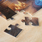 Sorceress Mystical Library Ancient Magic & Secrets Legpuzzel (Zijkant)