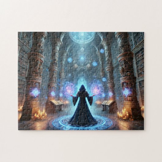 Sorceress Mystical Library Ancient Magic & Secrets Legpuzzel (Horizontaal)