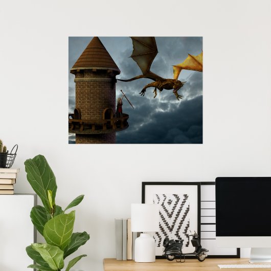 Sorceress Poster (Thuiskantoor)