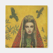 Sorceress Witch Magnet (Voorkant)