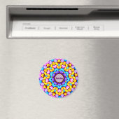 SORCHA ~ Gepersonaliseerd Pasen Patroon Fractal ~ Magneet (Insitu (Vaatwasser))