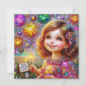 ~ SORCHA ~ Happy Birthday ~ Fire Works' Display ~ (Voorkant)