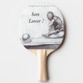 "Sore Looser" Ping Pong Paddle Tafeltennisbatje (Achterkant)