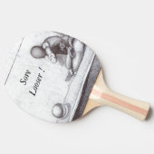 "Sore Looser" Ping Pong Paddle Tafeltennisbatje (Zijkant)