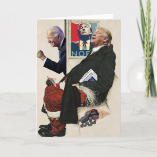 Sore Loser-kerstkaart Kaart