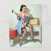 Sore Thumb Pin Up Briefkaart (Voorkant)