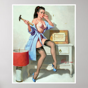 Sore Thumb Pin Up Poster