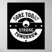 Sore Today Poster (Voorkant)