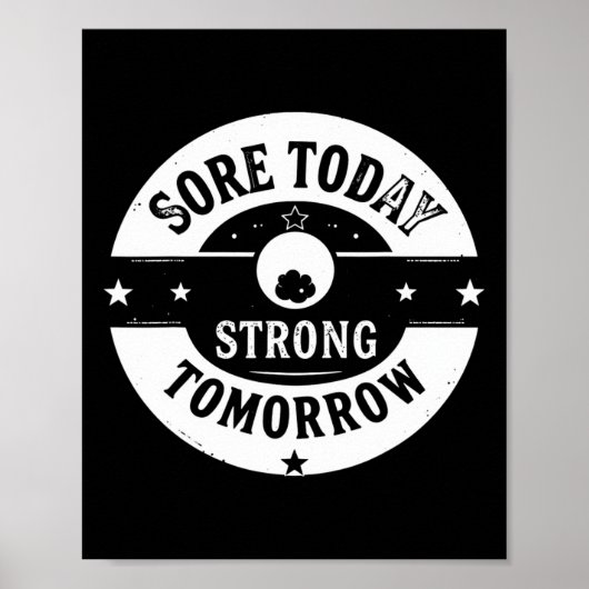 Sore Today Poster (Voorkant)
