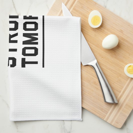 Sore Today Stronger Tomorrow Theedoek (Quarter Fold)