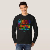 Sore Today Stronger Tomorrow Workout Motivational  T-shirt (Voorkant volledig)
