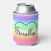 Sorella Italiaanse zuster-hartrinbow Blikjeskoeler (Blikje Achterkant)