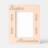 Sorella - Italian Sister - Personalized Gegraveerde Lijstjes
