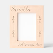 Sorella - Italian Sister - Personalized Gegraveerde Lijstjes (Voorkant)
