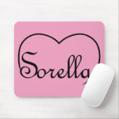 Sorella Italy Sister hart Muismat (Met muis)