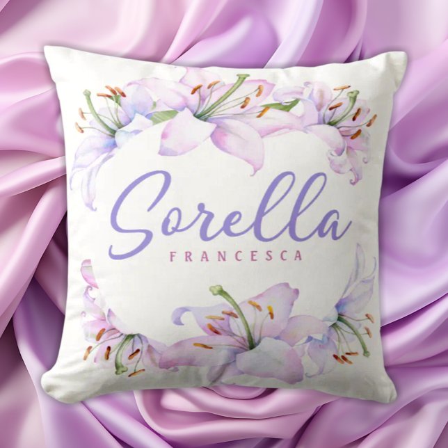 Sorella Lilies - Persoonlijk Cadeau voor Zus Kussen (Creator heeft geüpload)