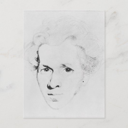 Soren Aabye Kierkegaard Briefkaart (Voorkant)