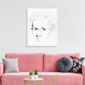 Soren Aabye Kierkegaard Canvas Afdruk (Insitu (Woonkamer))